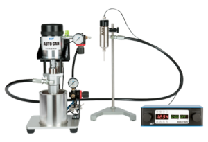 Canned high viscosity liquid dispensing device